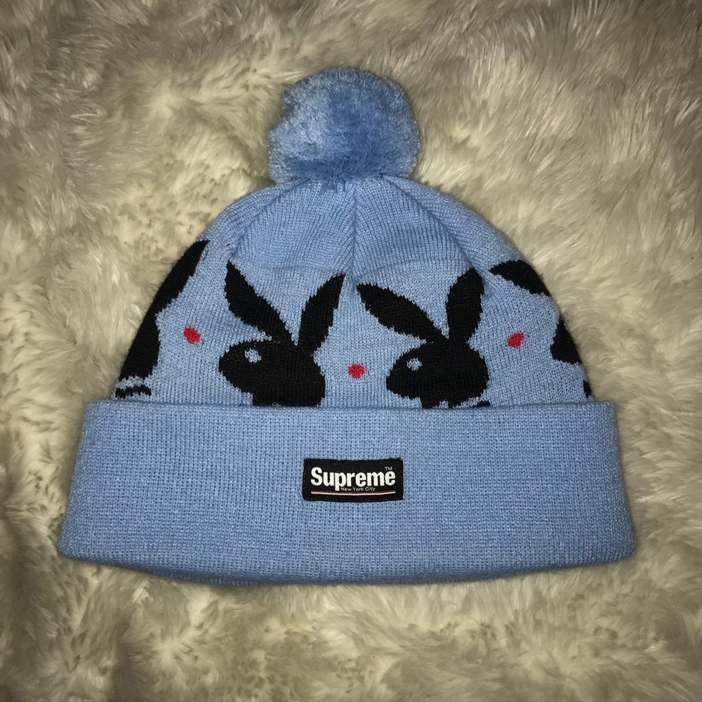 Beautiful Brand New Rare Supreme Playboy Beanie